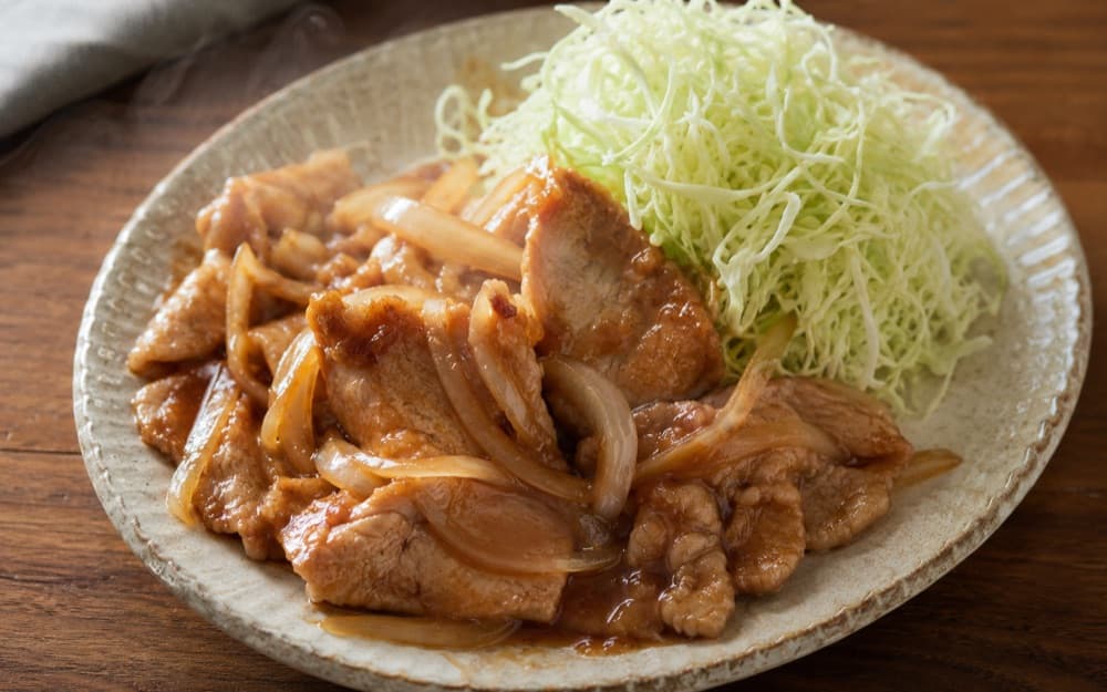 豚ロースの生姜焼き