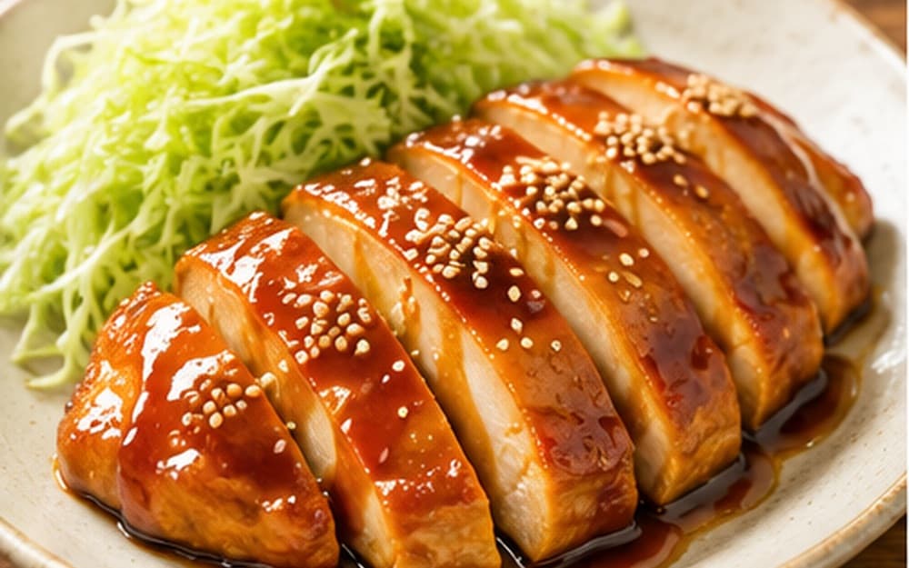 鶏むねの照り焼き