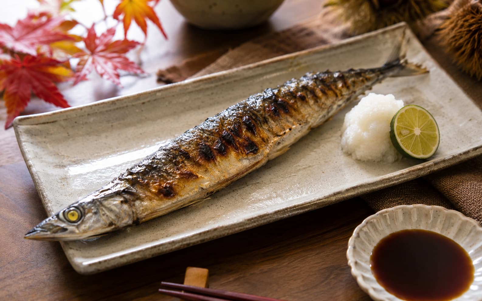 さんまの塩焼き